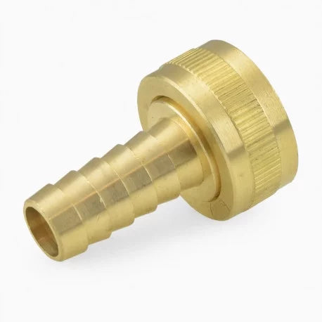Barb Everhot FGH Brass Lead x 2Pc 3/4" Free 3/8" Adapter, Swivel Hose
