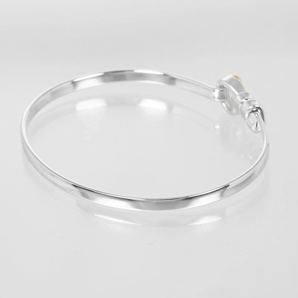 Gold, Knot Pre-Owned Approx. Silver, I132724015 9.15g Love (Good) Bracelet, 18K & Tiffany Co. 925