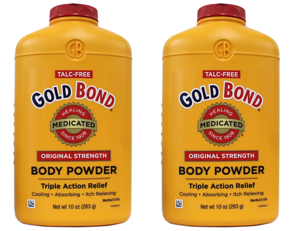 Gold Strength Medicated Body Powder Bond Original