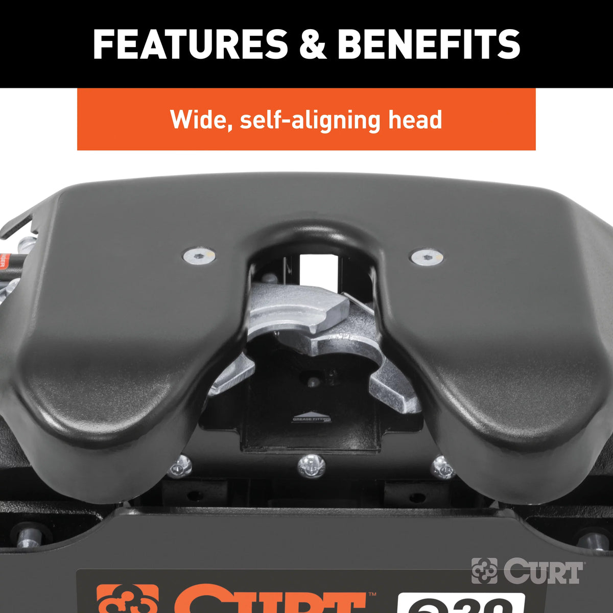 Select CURT F-250, 5th 20,000 System 6.75-Foot F-350, Q20 Hitch, lbs, Bed Slider Wheel Puck 16677 F-450,