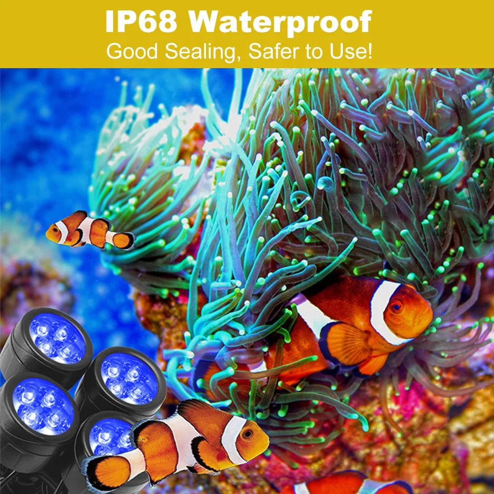 Underwater Lights Arealer LED Light Lights FishLights Light Fountain Color Changing Pond