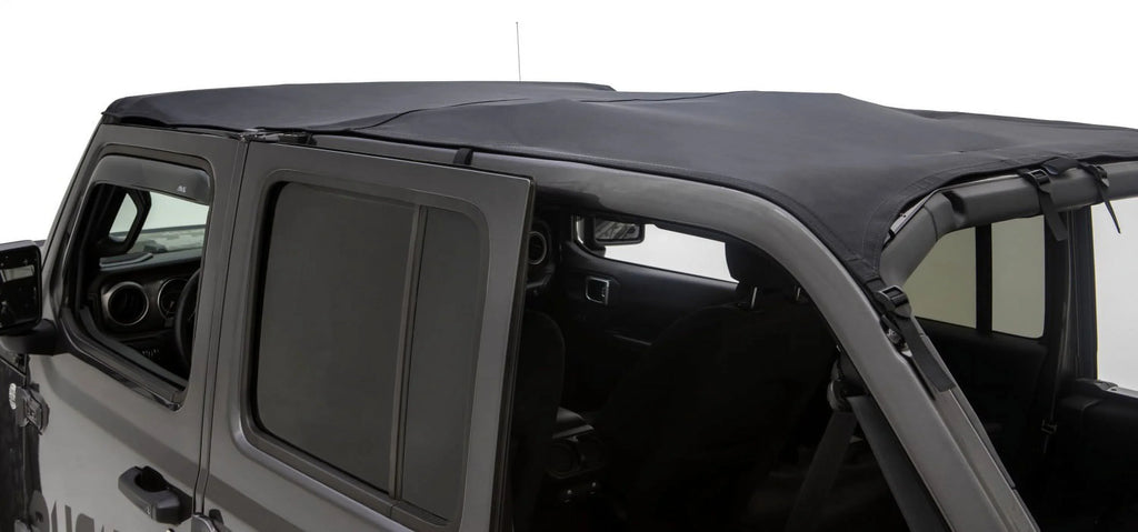 JL Brief with Wrangler Savannah Unlimited Compatible 4 With 2021 Sport Jeep 18-Current RealTruck Jeep Ridge Wrangler | by Diamond Top 13594.35 Rugged S.Cloth; Compatible Black Select: Door