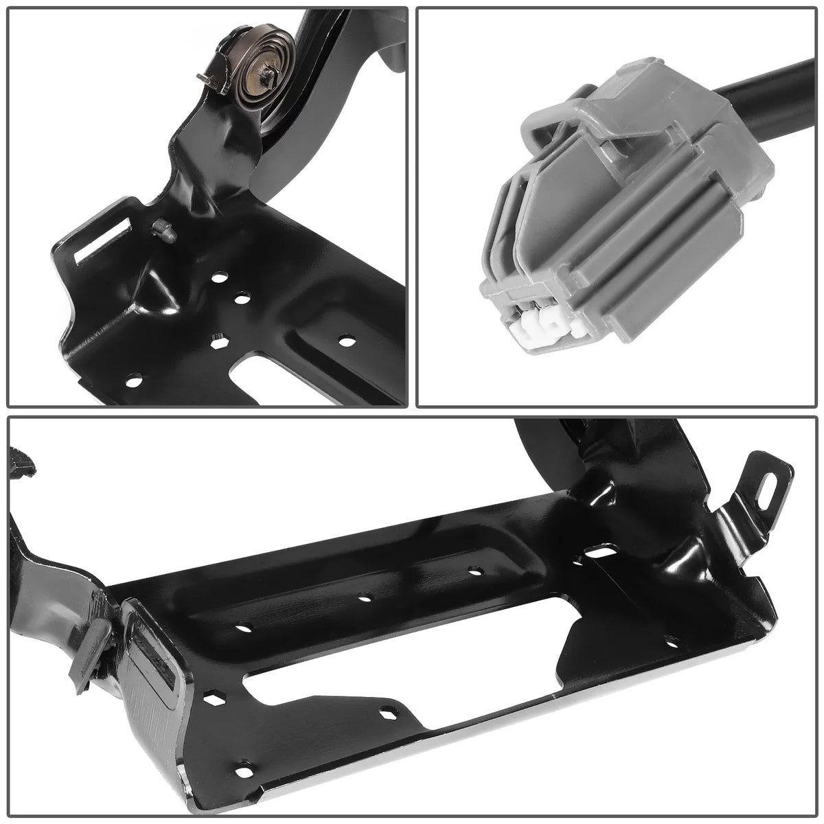 GECS-011-BK Suburban DNA GMC Lid With For Wireless Motoring Latch Center 2015-2020 Yukon Charger Console Armrest XL Chevy