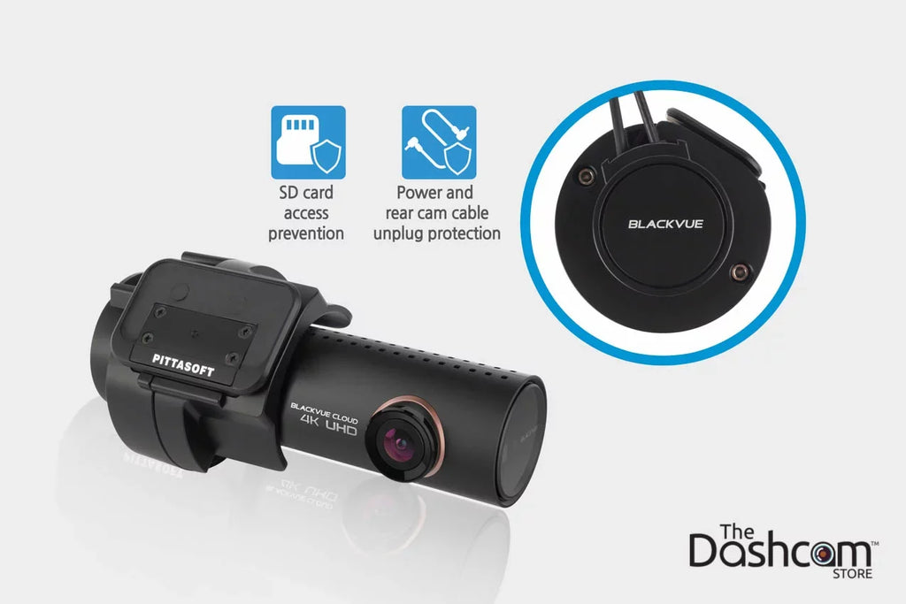 for Lens and Rear w/ Front Card Dual Dashcam Memory 64 WiFi BlackVue DR900S-2CH GB GPS 4K Cloud-Capable