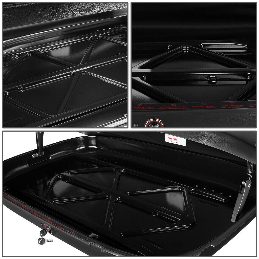 Lock Box Cargo Storage Top Teledu Vehicle with Car Roof Mount Carrier Travel Waterproof