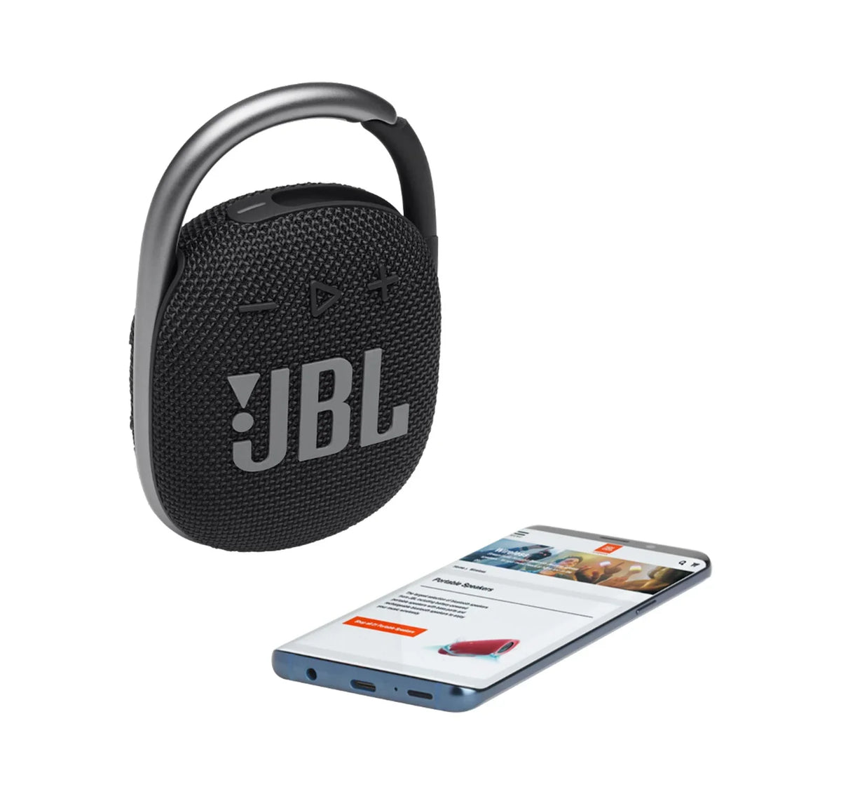 Clip Black and Bluetooth 4 JBL Speaker Kit divvi Case