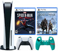 Ragnarök/ Bundle War Console Skin Morales Silicone PlayStation_PS5 Marvel's Miles Newest Disc Cover Spider-Man: Controller of Gaming Version with / 2023 God