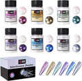 Paint, Powder 6 Pigment LET'S Mica Mica Interference Epoxy Pearl for Colors Art Powder, RESIN Resin, Spirit Resin for Slime, Resin, Powder