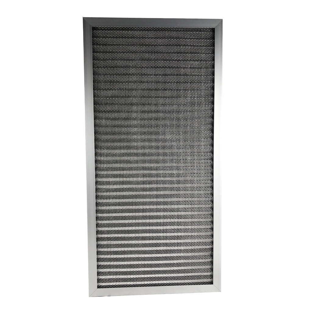 Filter Metal x1"), Washable (12 24" Electrostatic x Furnace AC Air Filter Filter, HVAC Air Aluminum Central "