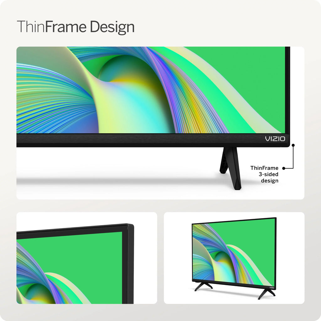 Only) VIZIO D-Series (Online D32fM-K01 LED NEW [Refurbished] Class Smart 2023 TV Restored 32" FHD