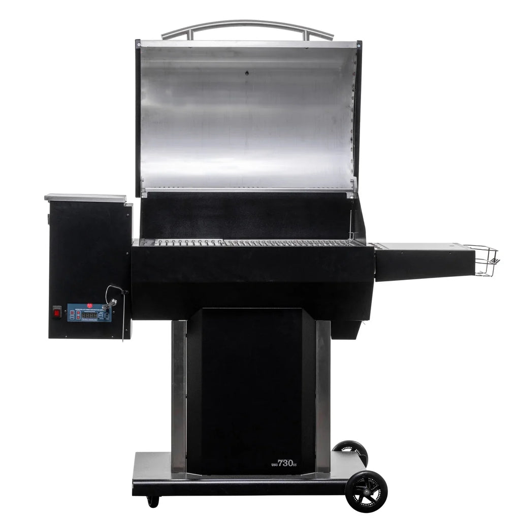Steel USSC in. Grills sq Grill Wood Stainless Pellet 730