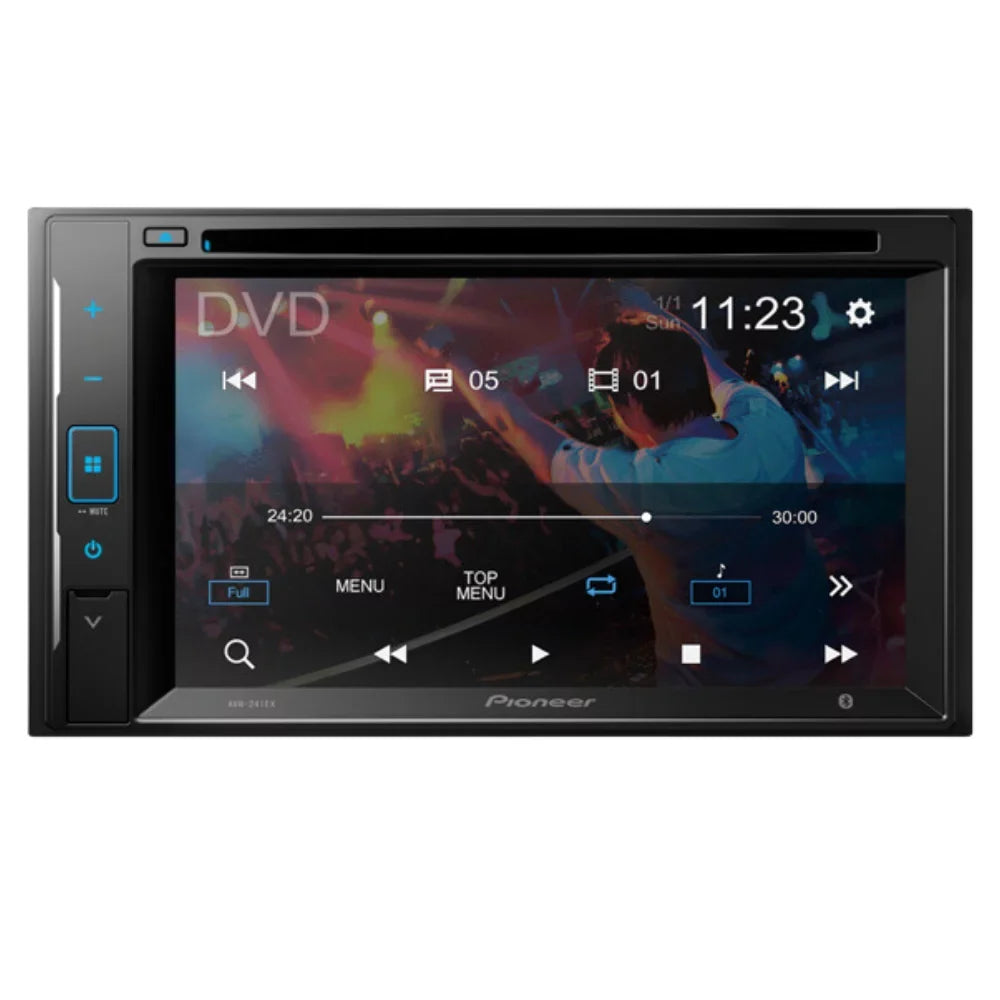 KIT2537 and Touchscreen, Installation Stereo Din Bluetooth Camera, Backup Kit Double 2006-2010 Explorer / DVD for Dash Bundle Car Kit Multimedia - with Pioneer