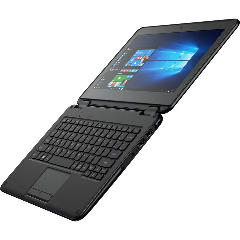 4GB Touchscreen N23 Notebook, (Refurbished) Convertible 11.6" Celeron Lenovo 32GB N3060, Windows Restored 10 Pro, Storage, 1.6GHz, Memory, Black