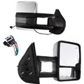Silverado Tow Lamp+Backup 2007-2014 CHEVROLET SILVERADO, 2007-2013 Power For select: 07-13 Sierra CHEVROLET Heated Base Mirror Fits TAHOE Turn Smoke
