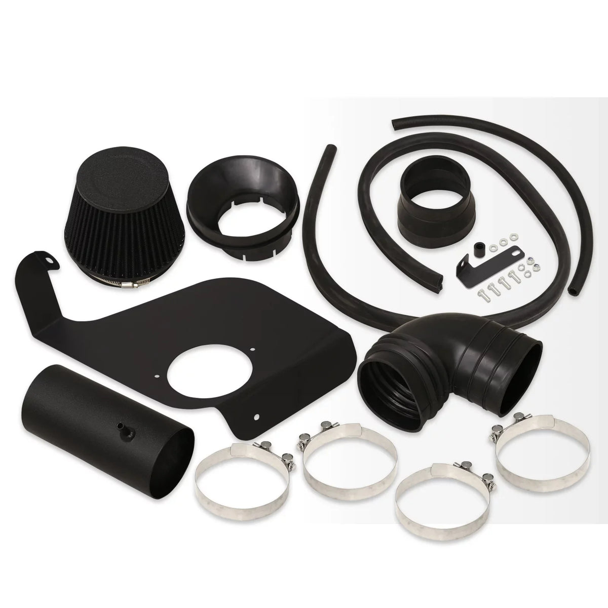 05 Ram Cadillac 04 Air System Aluminum Intake 6.0L Black + Cold CTS-V CAI Induction Kit Distributors V8 2007 2006 Heat 07 Pipe 2004 For Compatible/Replacement 06 Short Shield 5.7L 2005 Filter AJP SRI