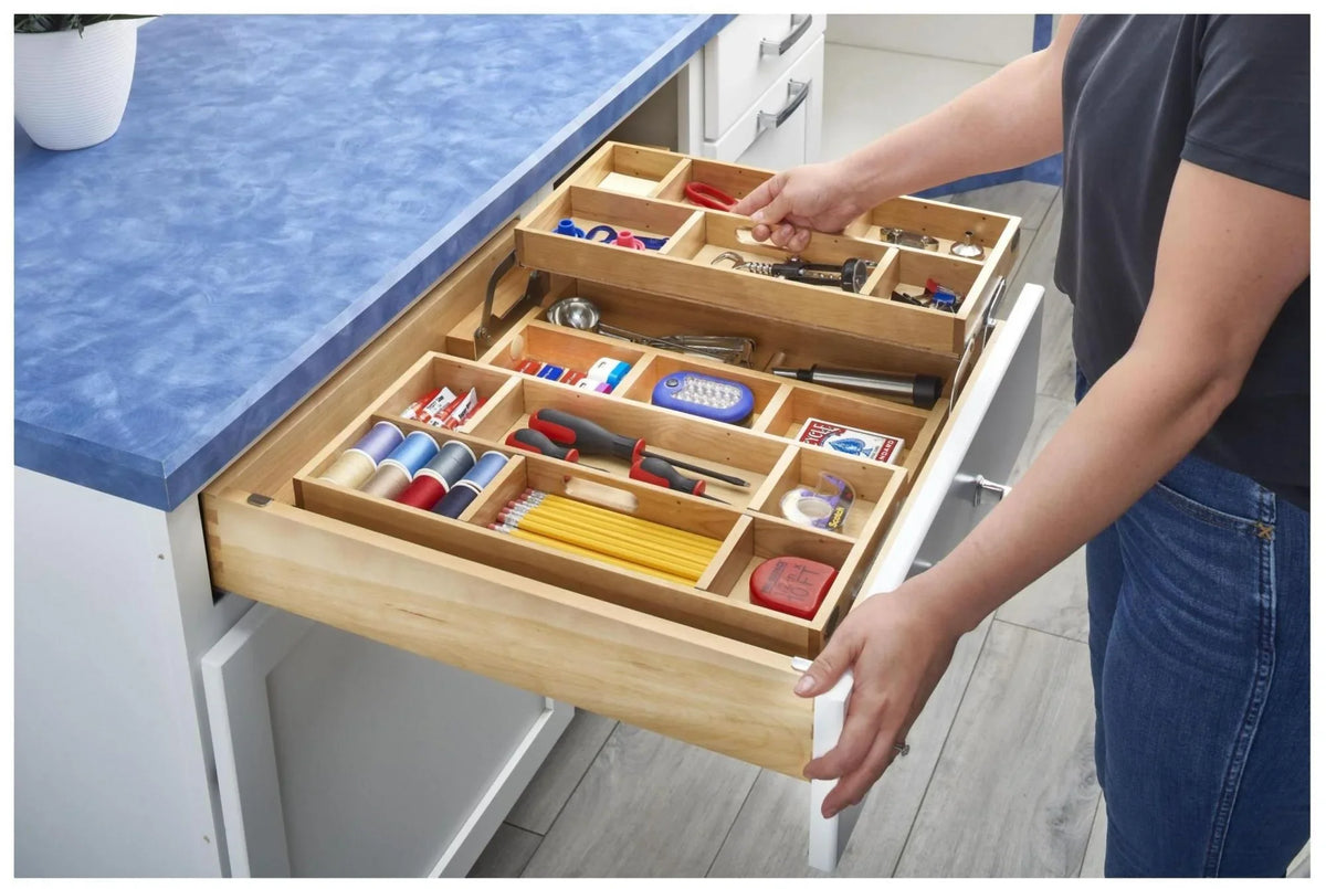 Kitchen Tiered 4Wtmd 4Wtmd-24H-1 Organizer Series Rev-A-Shelf 24" - Drawer Cabinets For