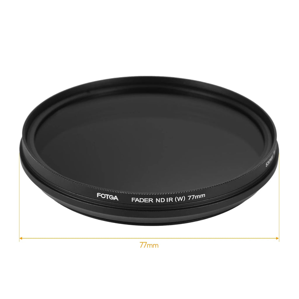 530nm Adjustable Infrared Camera 750nm 77mm IR to Filter X-Ray Pass Variable Canon DSLR Compatible from with Nikon Filter FOTGA Lens