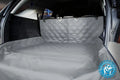(X-Large, - Dog Dogs Bulldogology Cover Cargo Cars - SUV Waterproof Liner Hair, Pet Paws, Seat SUVs Vans Nonslip Cargo Scratches Trunk for for Muddy Protector Cover Grey) Duty Heavy Cover - Dog Car