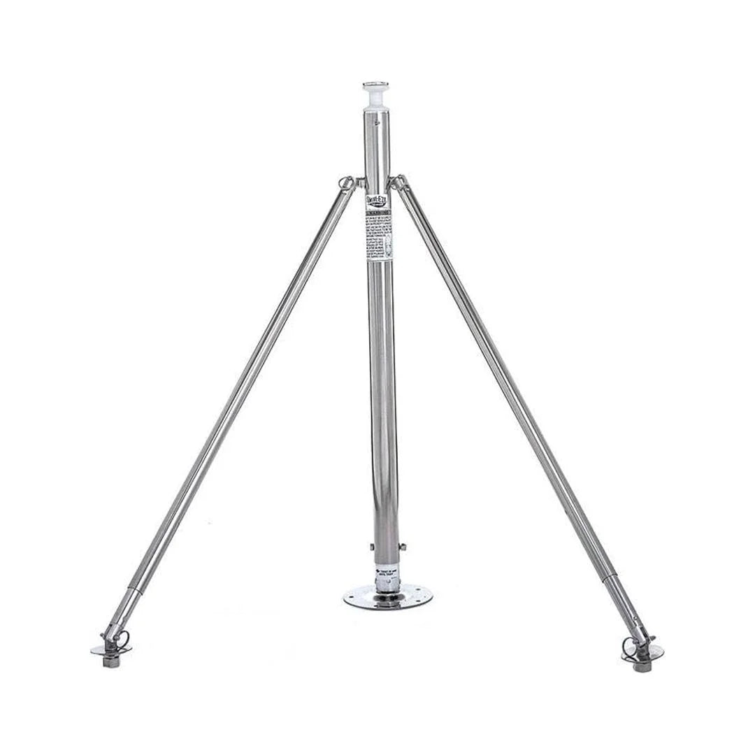 Stainless Ski to 34" Height Attwood 58" Diameter - 2" x Steel Pylon SP-923-009-ADJ Adjustable