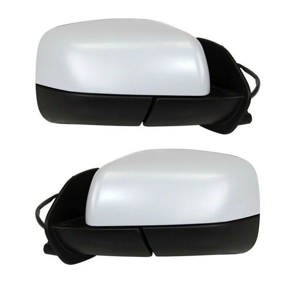 PAIR SET 10-13 without View Rear LR4 Folding Power Mirror Camera For Heat Memory