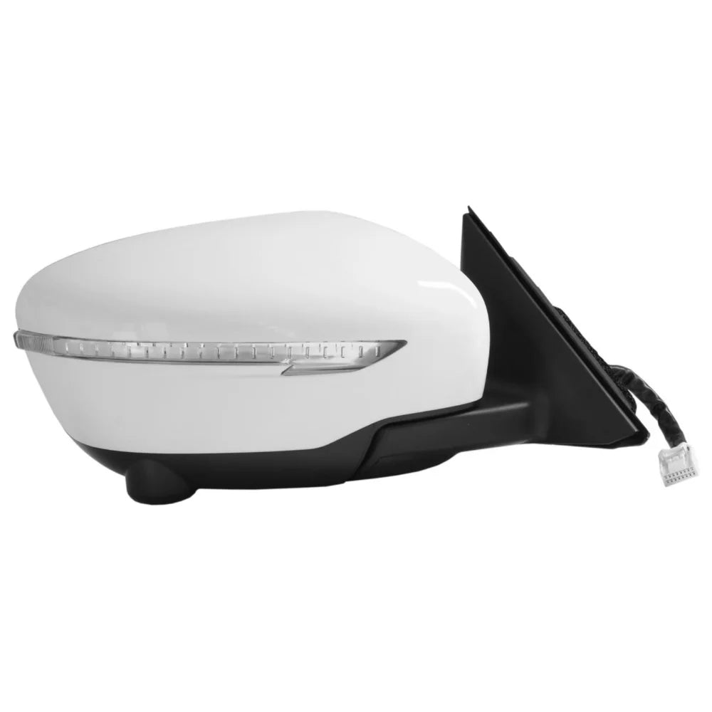 For ROGUE Fold Mirror select: Side S/SL/SV 13Pin NISSAN Blinker Passenger 2014-2018 Nissan W/ Camera 14-19 Power Fits Rogue
