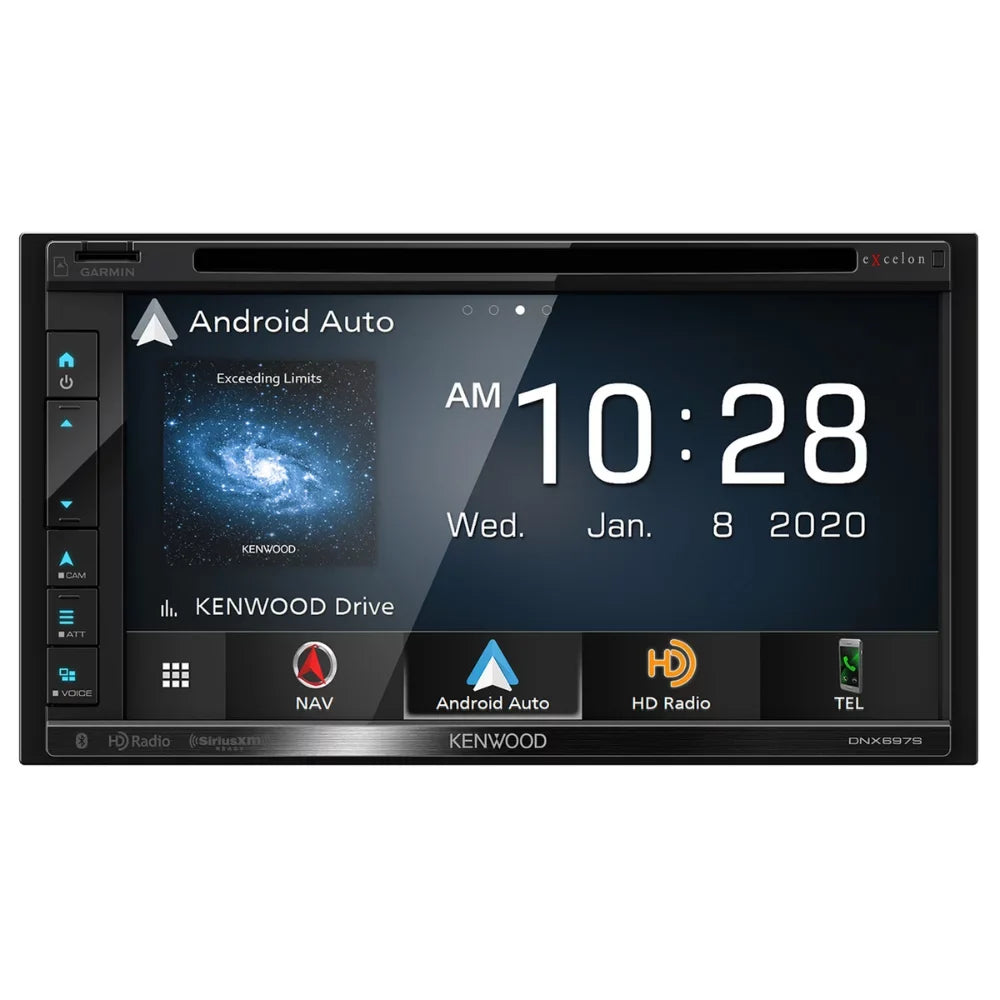 DRV-N520 Camera 6.8" Kenwood Full Navigation DNX697S Dashboard HD & Receiver DVD New