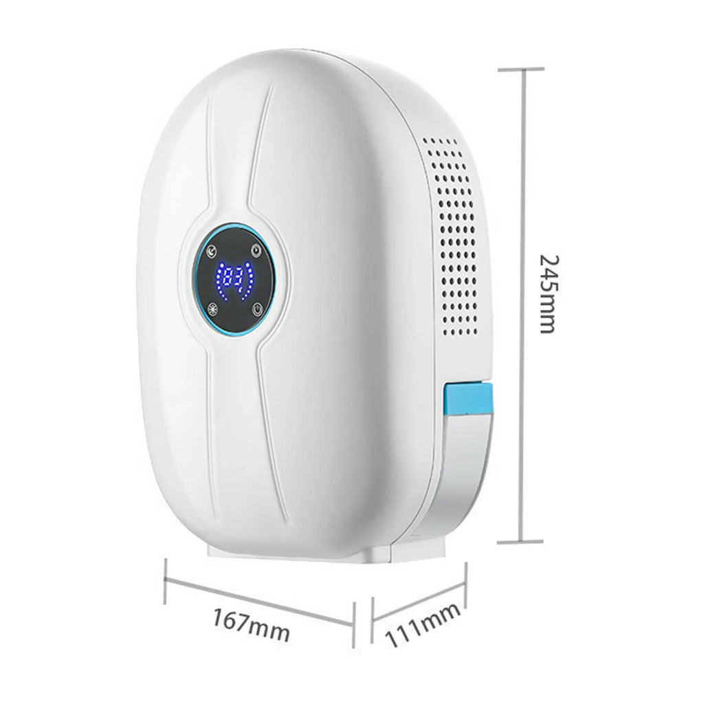 Air Control Home Remote Free Dryer Bedroom 500ml Mini Moisture Dehumidifier Damp