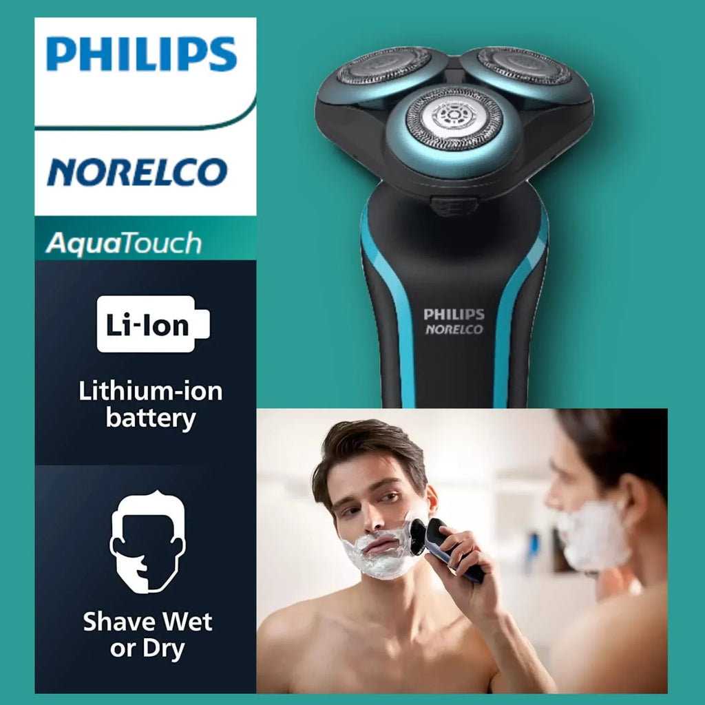 Series Philips Dry 5000 Trimmer for Cordless Beard Norelco Wet Shaver Men Rechargeable Electric