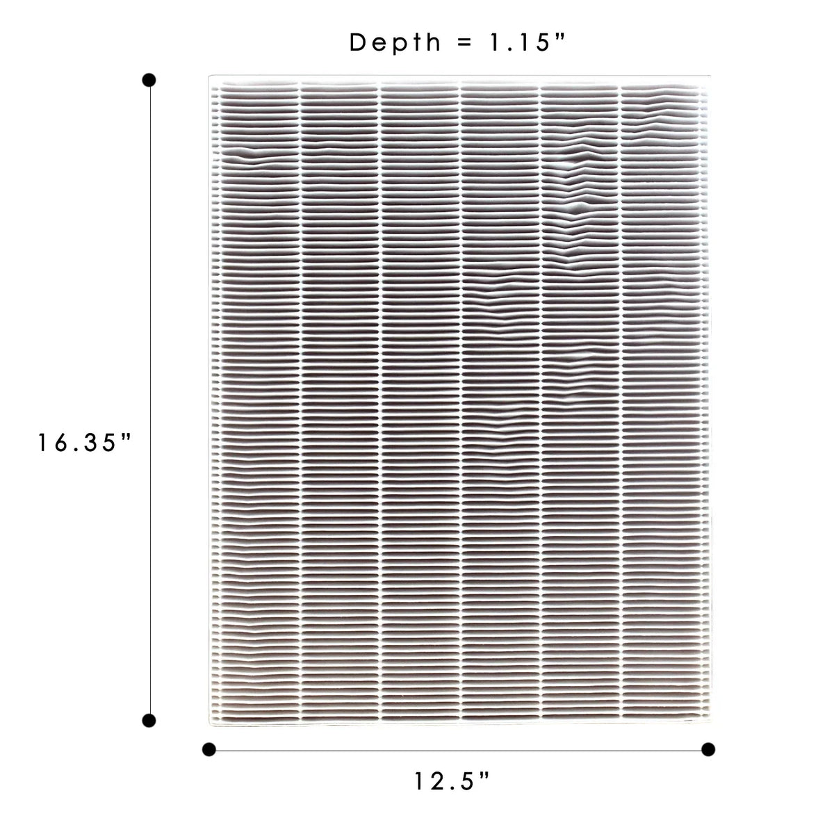 for C535, Filter Hepa Replacement 115115 5300 5300-2, Set) A (1 for Filter Winix 6300-2,P300, and 5500
