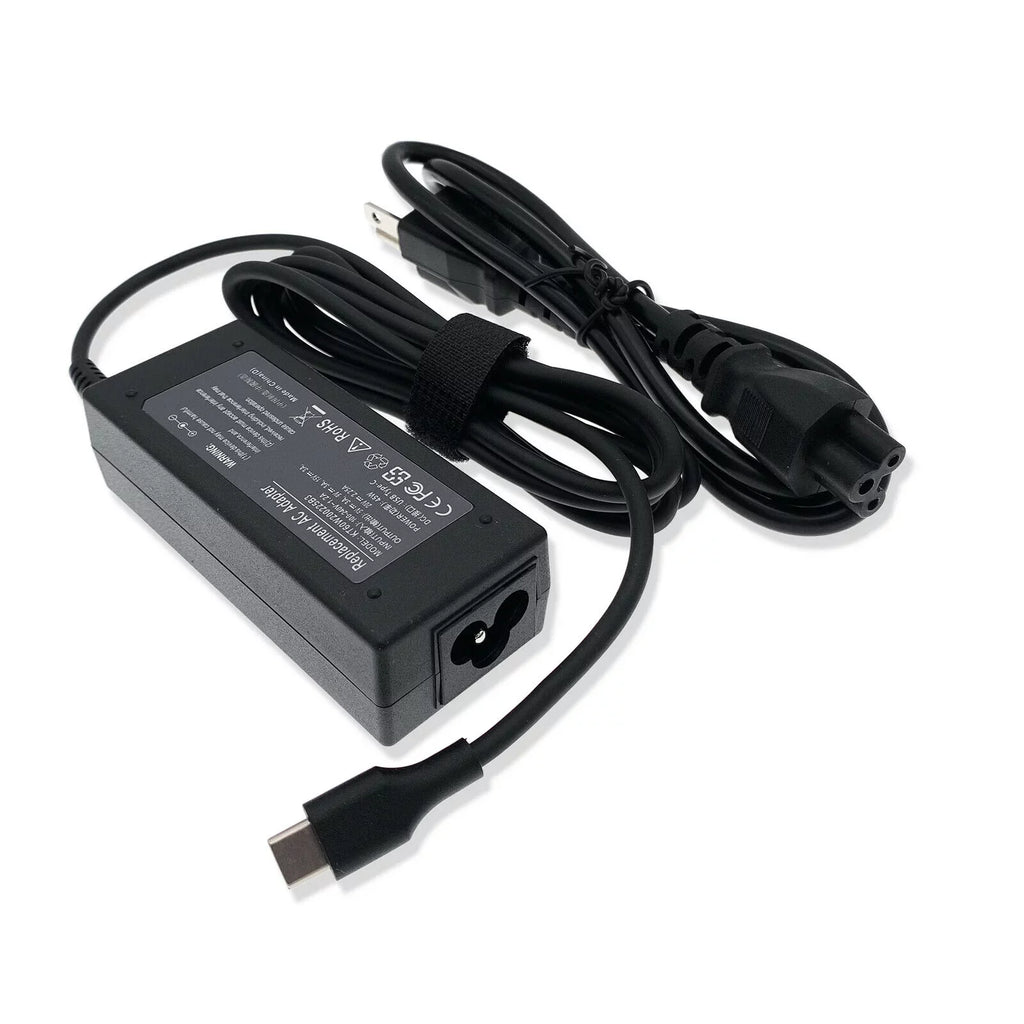 Adapter 7200 5300 Latitude USB 5285 7390 5290 AC 2-in-1 7210 7285 For Type
