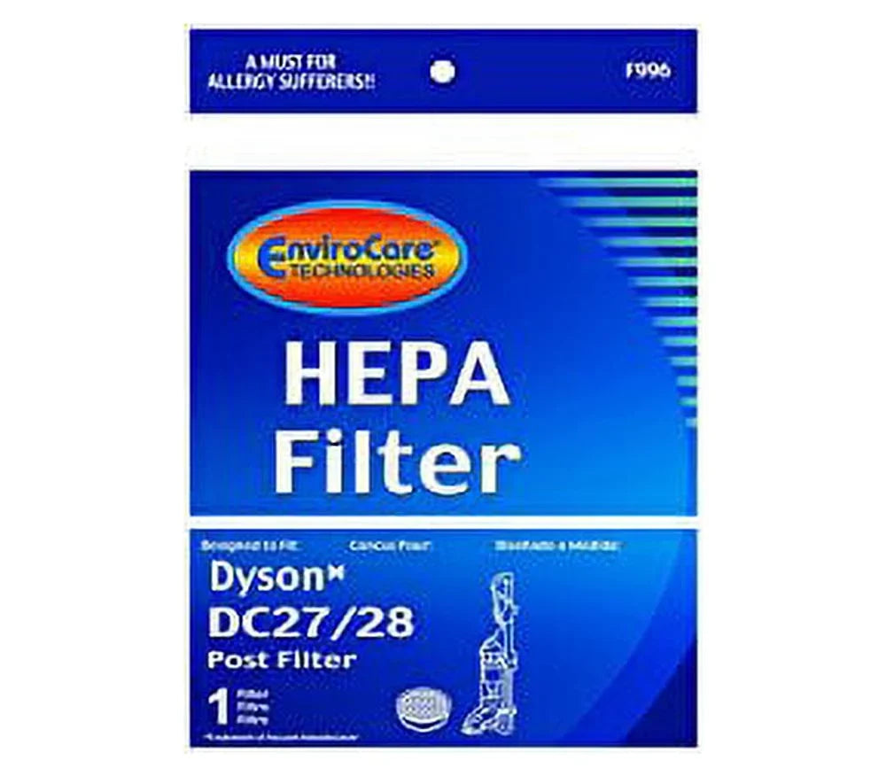 Case Filter & DC (25)Dyson Allergy HEPA 28 Upright DC28 DC27 Model Clean Total Post #915916-03 27, Animal 91591603 Vacuums Exhaust DC 1/2 Fits Motor
