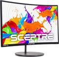 24" Gaming 75Hz HDMIx2 Sceptre Monitor Curved