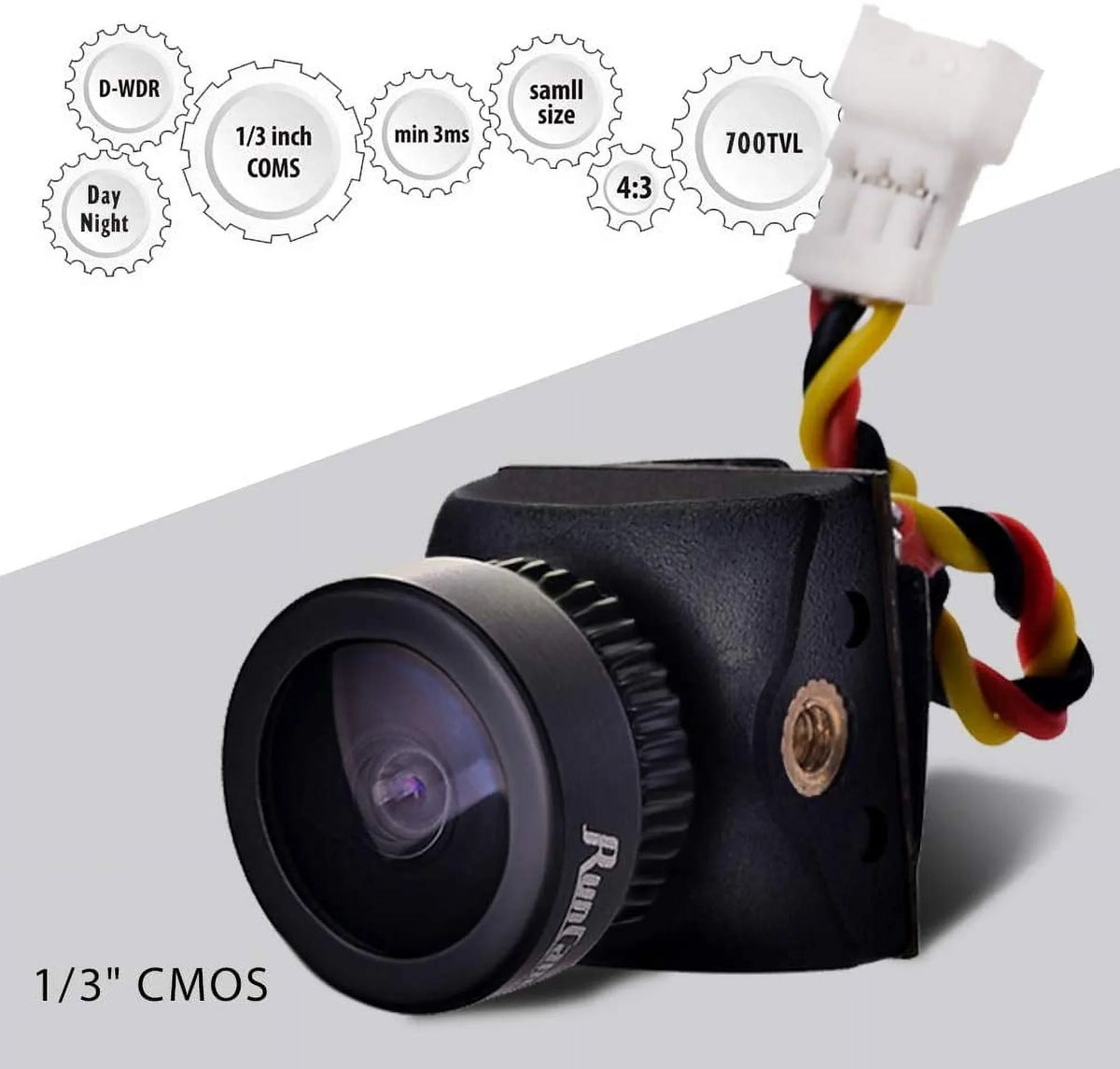 NTSC FPV Mini RunCam 700TVL FPV FPV Camera for CMOS Nano2 Camera