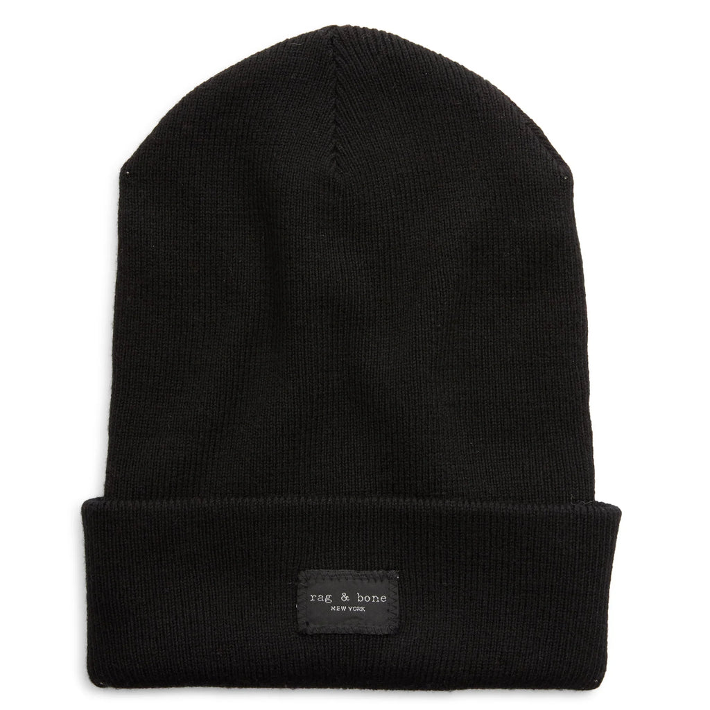 bone Black Hat Wool & Women's Addison rag
