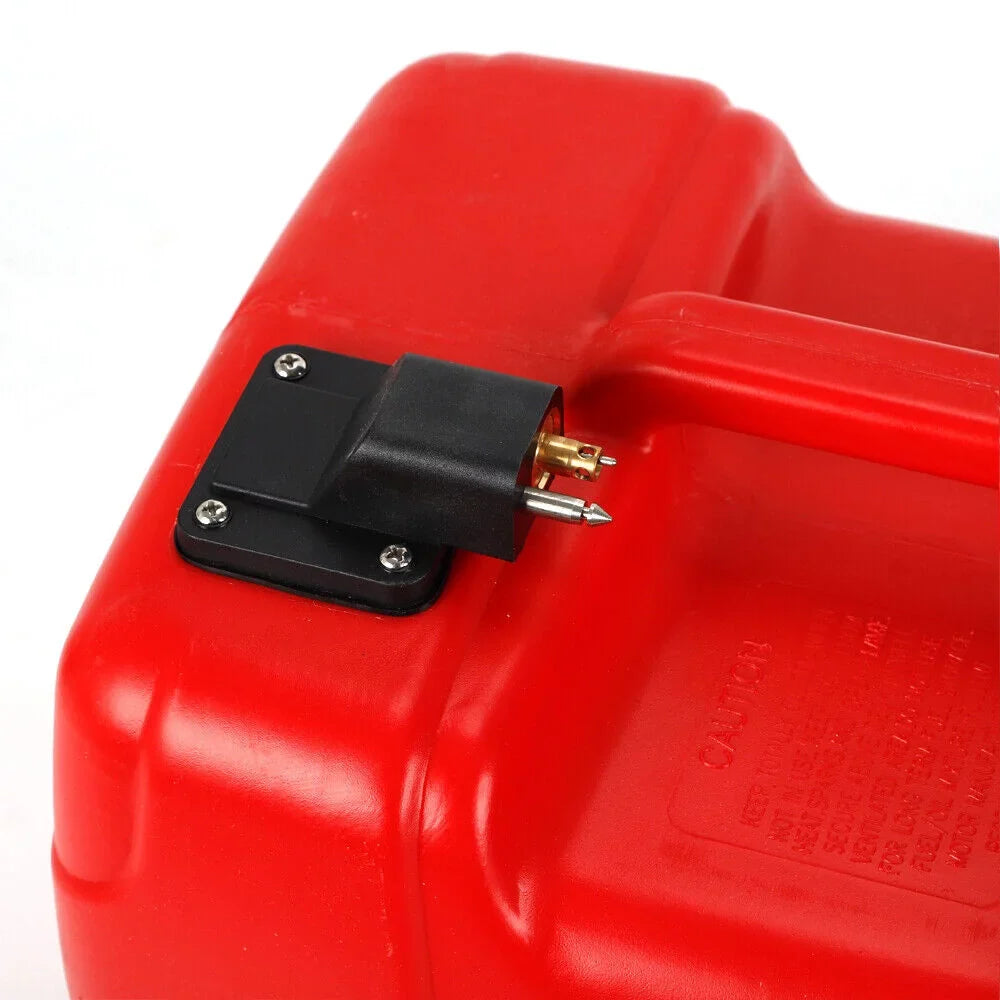 Fuel Tank Motor Connector Motor Fuel Tank Miumaeov External 3 with Universal Fuel Outboard Gallon Tank Portable