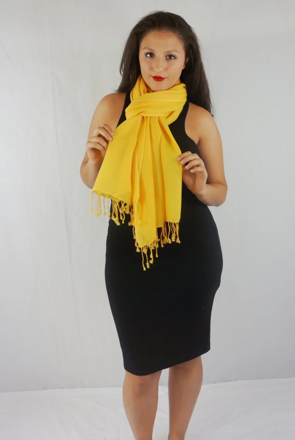 Shawl/Sheer (Marigold weight Shawl/Evening Regular Shawl/Scarf/Scarves Shawl) Yellow Shawl/liquid Shawl/Summer Shawl/Light Fancy Pashmina Shawl/Pashmina