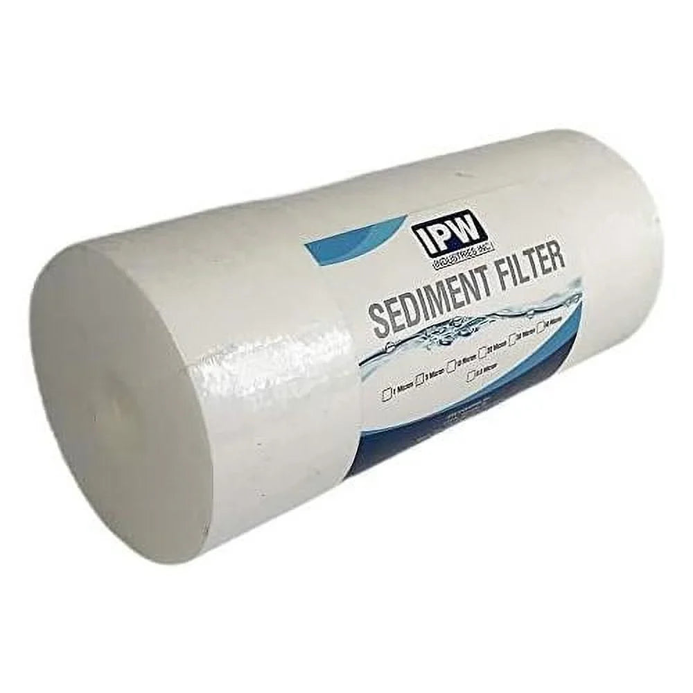 Filtration Filters) 10" liquid And Flow 20 Full Filter - Systems Filter - House Whole Sediment Pack 45" Compatible Pelican Other Of (6 X With Sediment Filter Micron