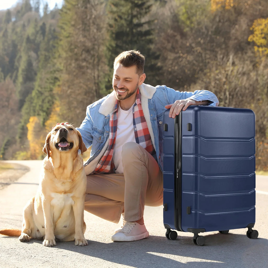 Carry-On Secure Spinner Trolley TSA Double Lock, Case Wheels Convenient – Jetsetters Durable for Lightweight – & Suitcase Travel