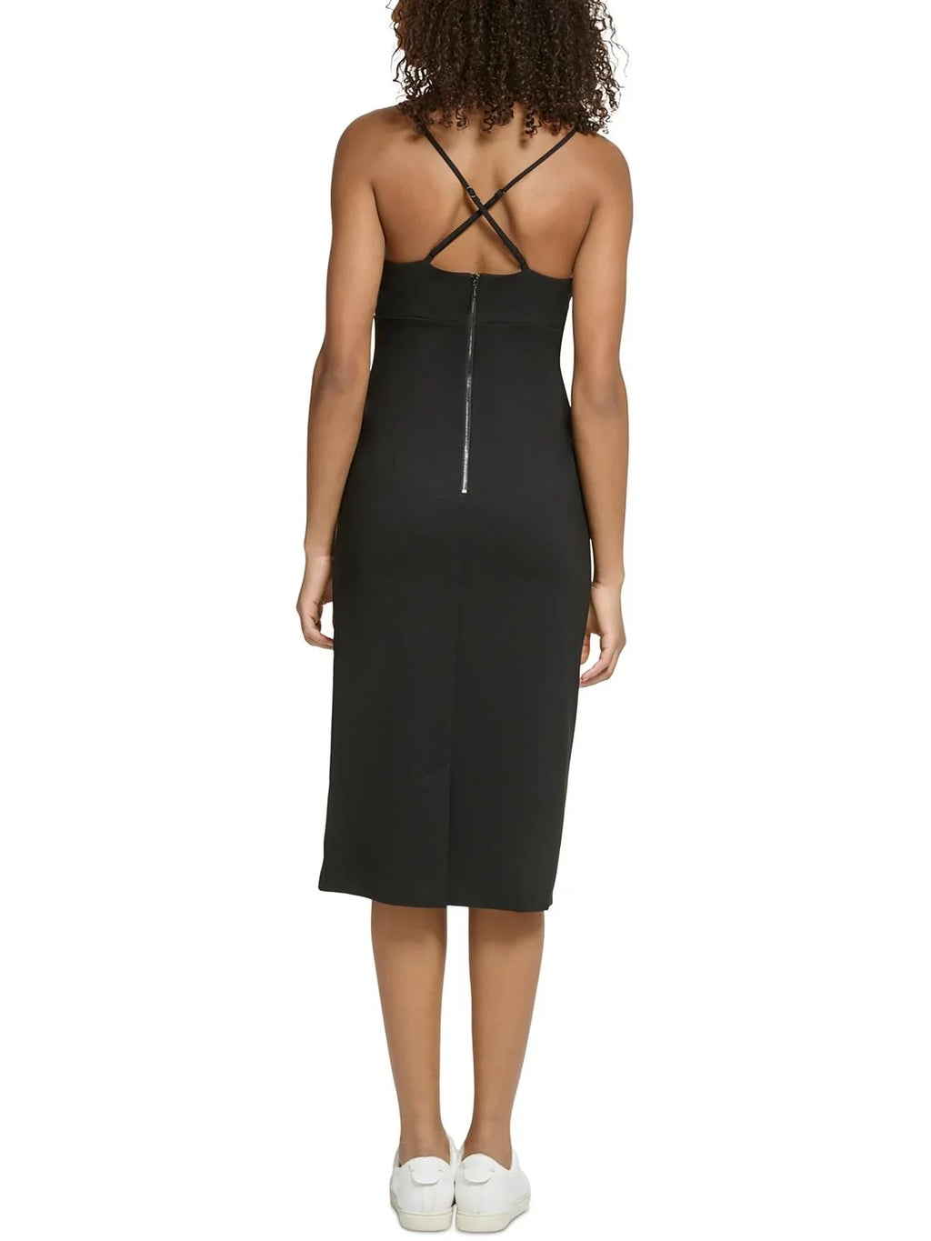 Midi Lagerfeld Womens Paris Karl Strap Spaghetti outfit Logo
