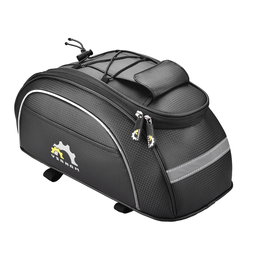 Waterproof MTB Insulated Carrier Bag Pannier Bag Bike Bag Trunk Rear Rack Cooler Bag Cycling Storage Luggage