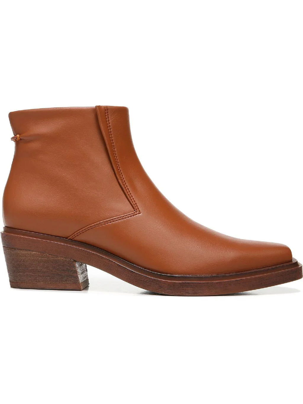 Boots Faux Square Franco Leather Sarto Womens Toe Forta Ankle
