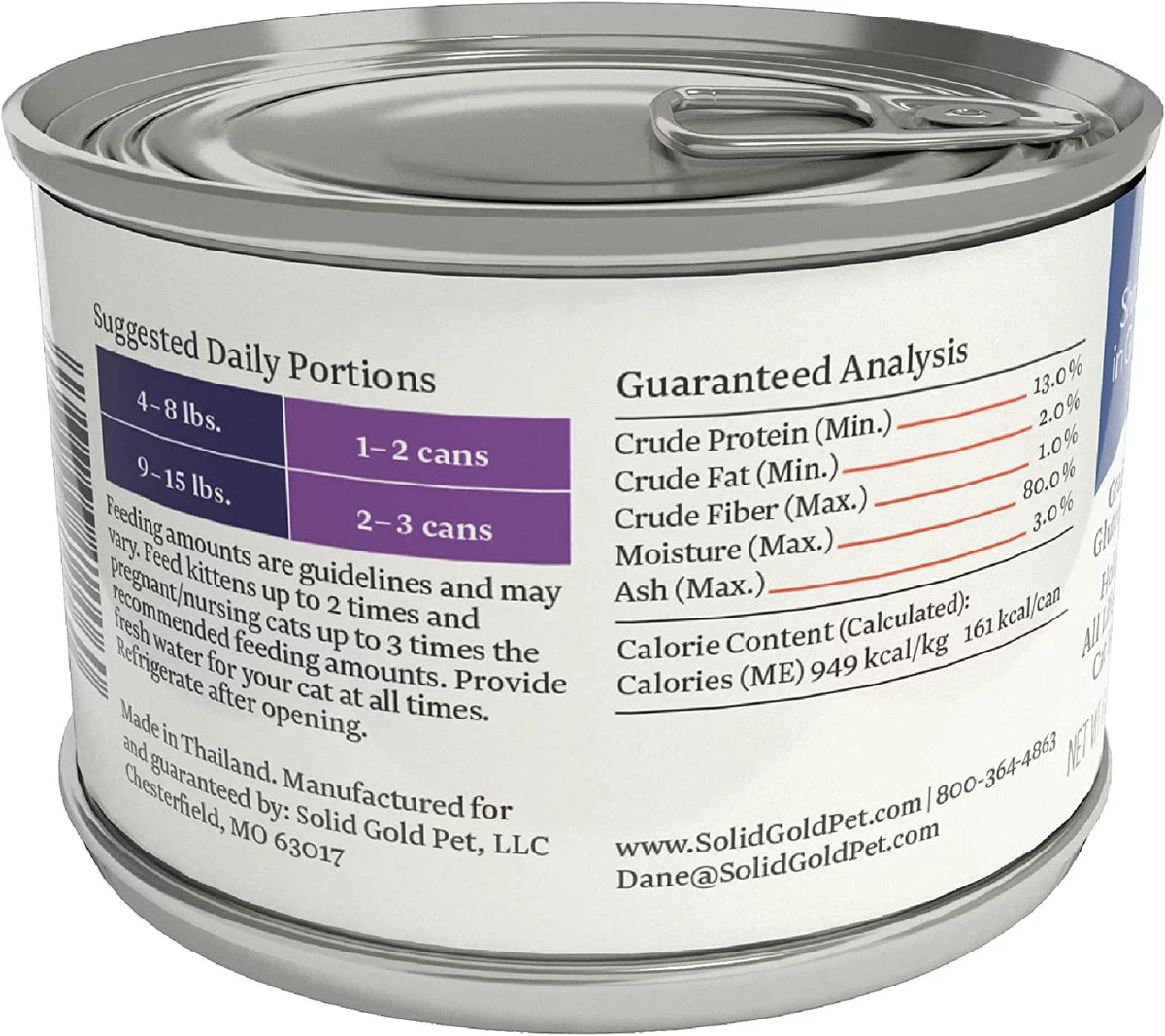 Amino Superfood, in Canned Fish Protein, Gravy Can 16ct/6oz Acids Shreds Tuna & Grain Cats - Gravy & Minerals with with Real - Cat Solid for Shreds Free Gold Food Gluten - Wet - Vitamins,