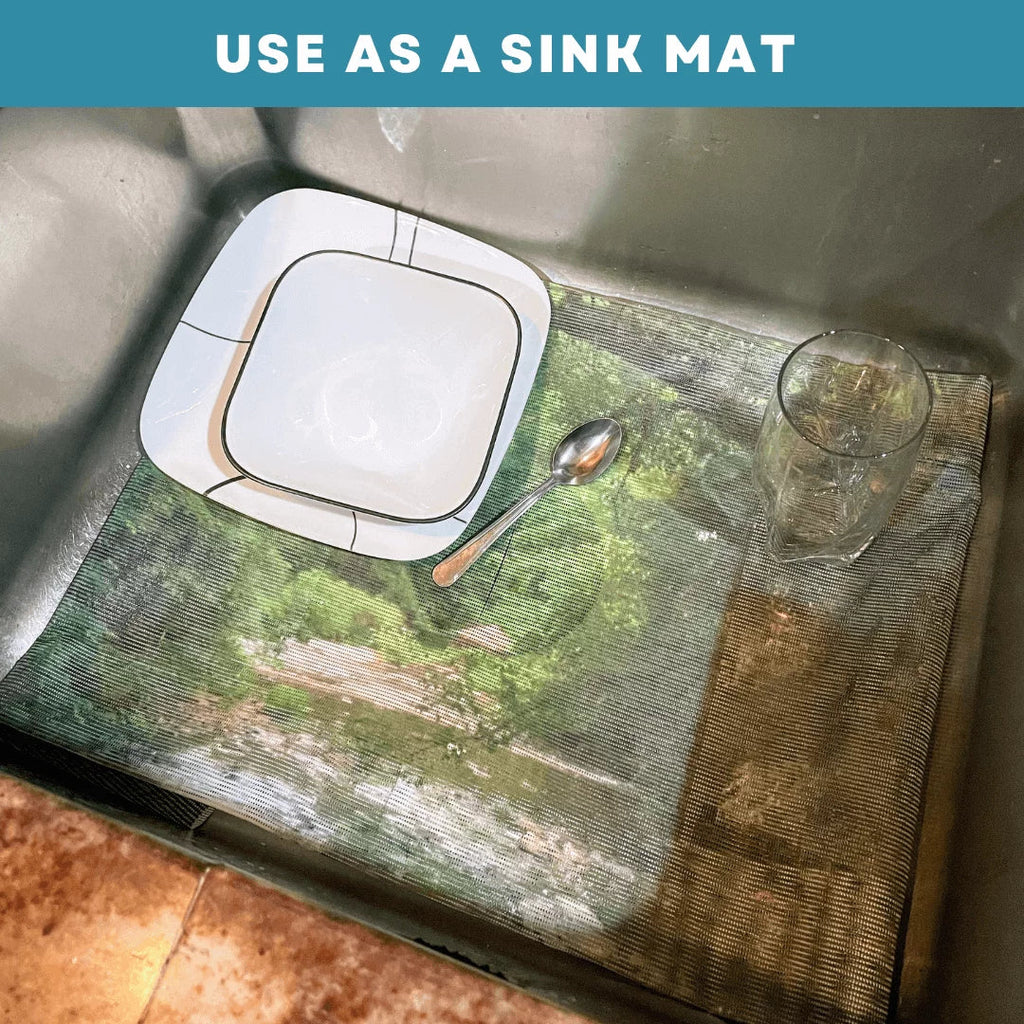 SK1-SS Hot/Cold Out Liquids Sunshine 2 20" adjustable, Cover, 30" Kitchen Decor Sight- Stream and Sink Design: x sizes. Home Sink Cover, of Single Through Pass Debris