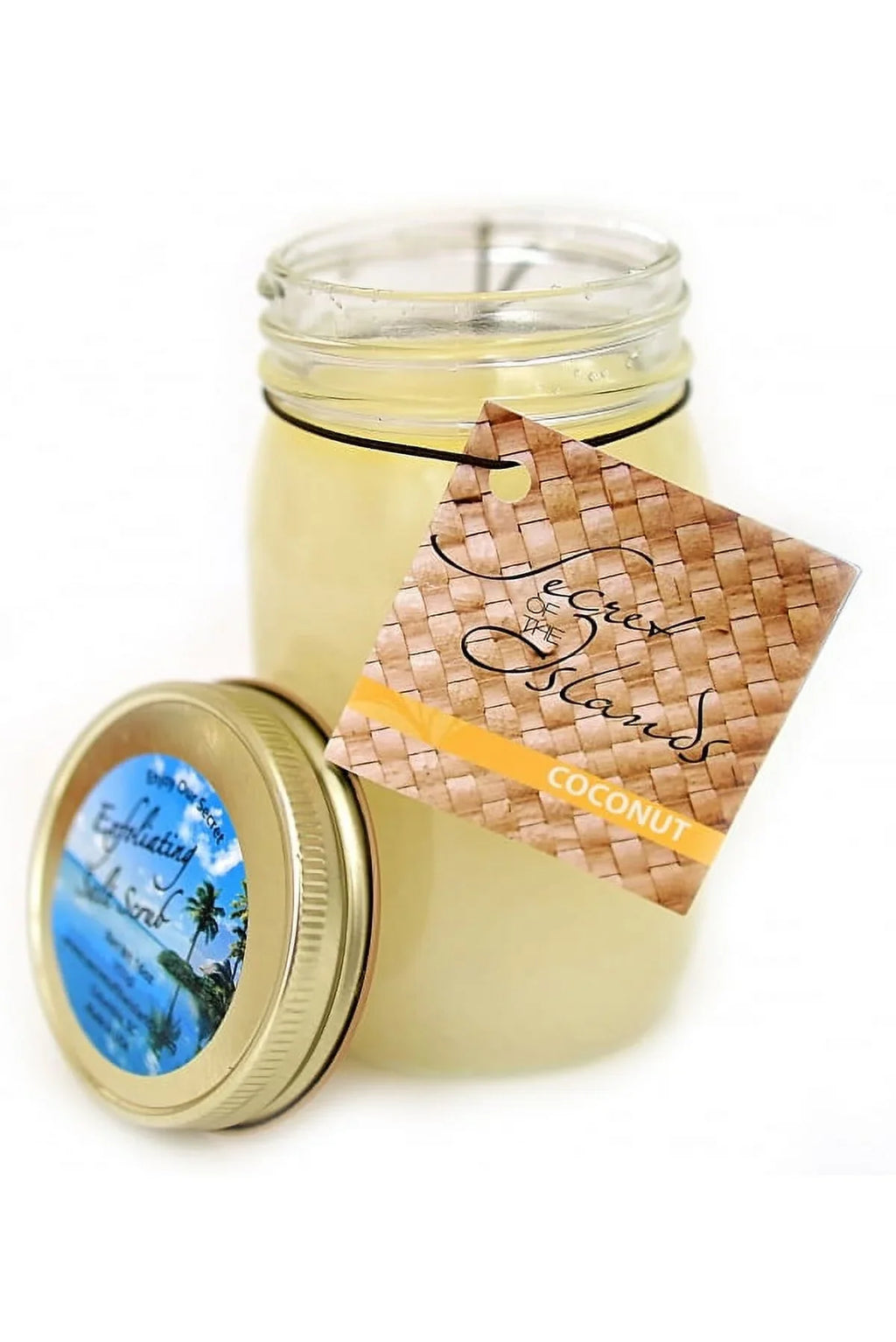 of the Coconut Islands Scrub Secret Salt 16oz