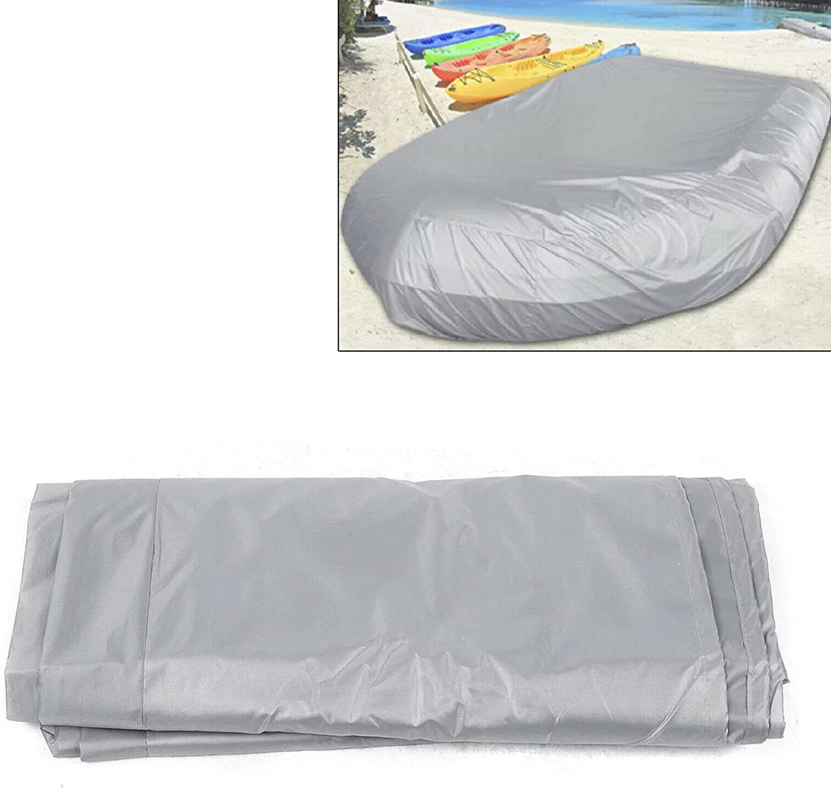 Type for Waterproof and Marine Inflatable Grade Boat Hull Cover Speed V-Shaped Heavy-Duty Boat Bass Boat Polyester Professional Boat Fishing UV-Resistant Miumaeov