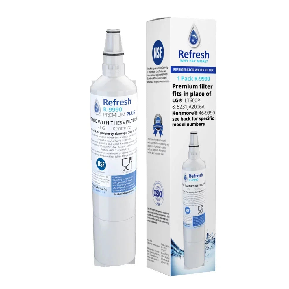 Pack) LG Tier1 For -by Refresh (2 RWF1051 liquid Replacement Filter