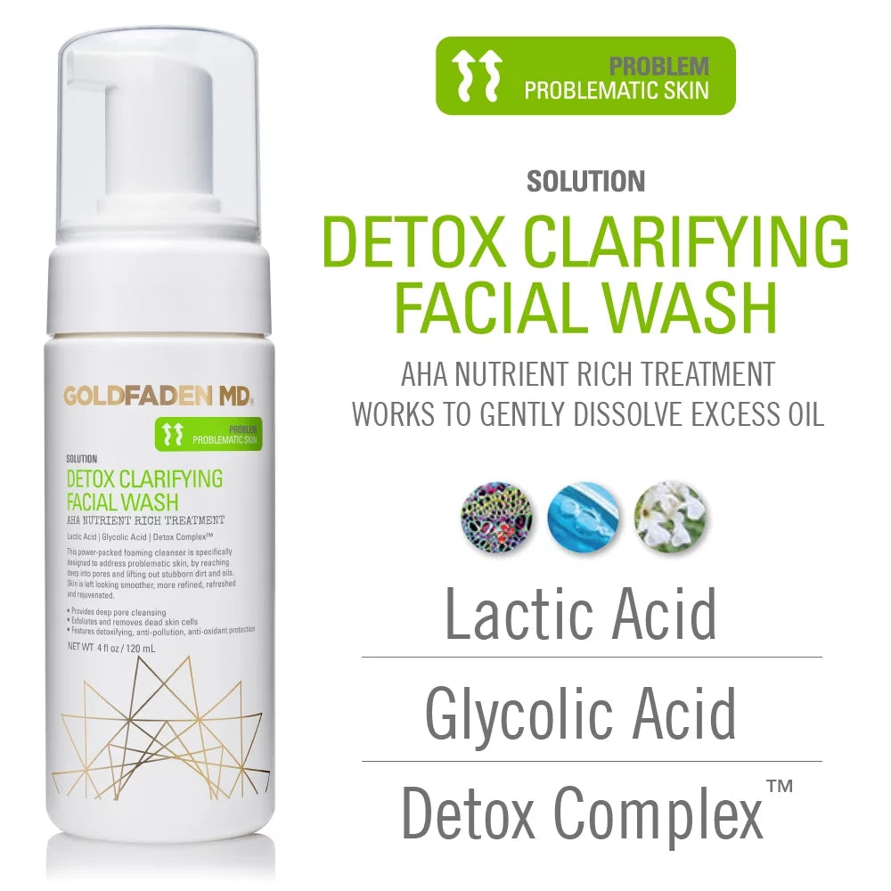 Clarifying Wash, oz MD Facial fl Detox Goldfaden 4
