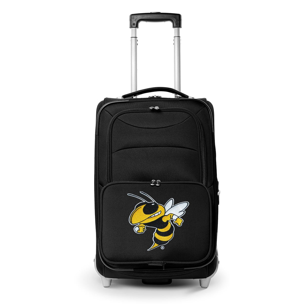 Tech Yellow GA Carry-On 21" Jackets MOJO Suitcase Rolling Softside Black