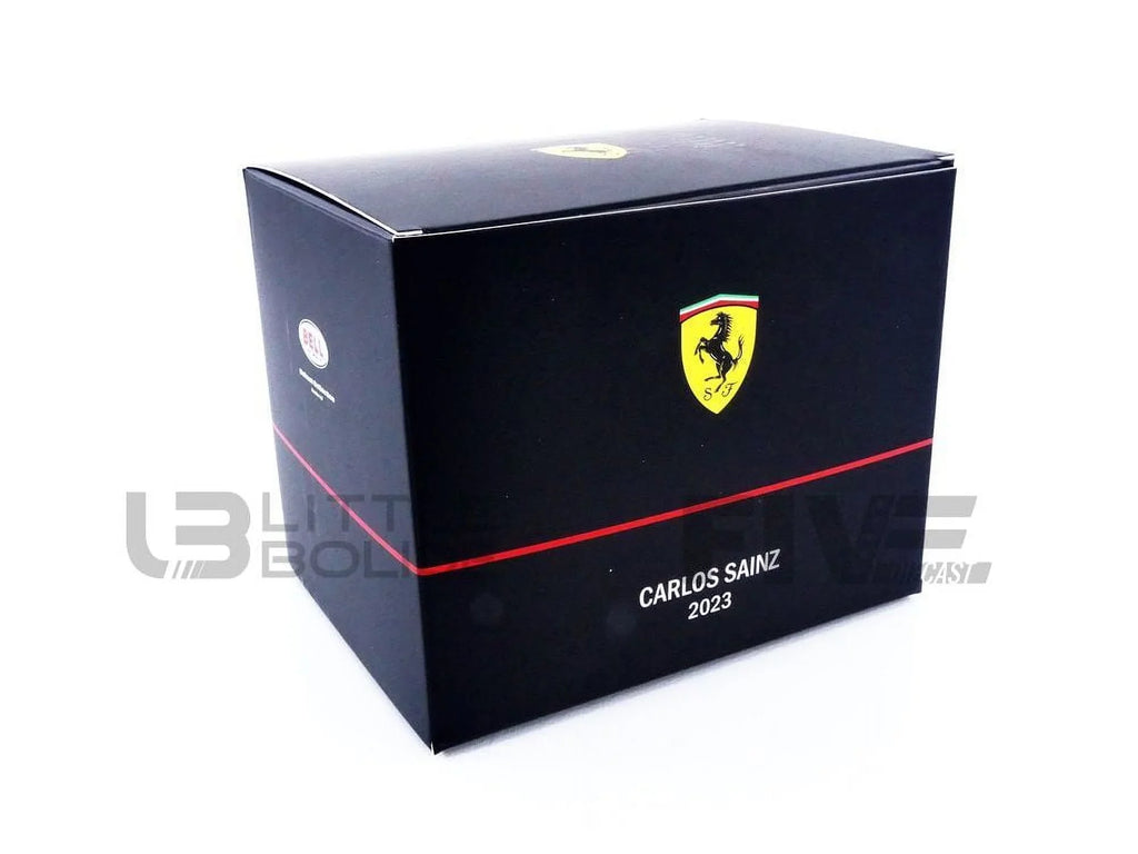 Jr - 1/2 - Carlos F1 Ferrari CASQUE Sainz HELMET 2023 MINI
