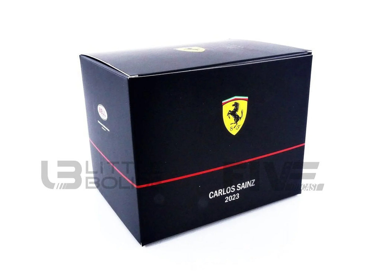 Jr - 1/2 - Carlos F1 Ferrari CASQUE Sainz HELMET 2023 MINI